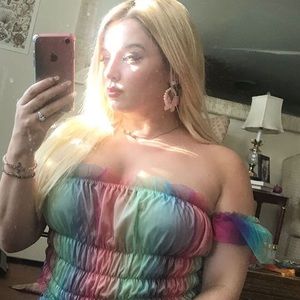 🧚🏻‍♀️🌈🧚🏻‍♀️ Fairy Rainbow Tulle Top